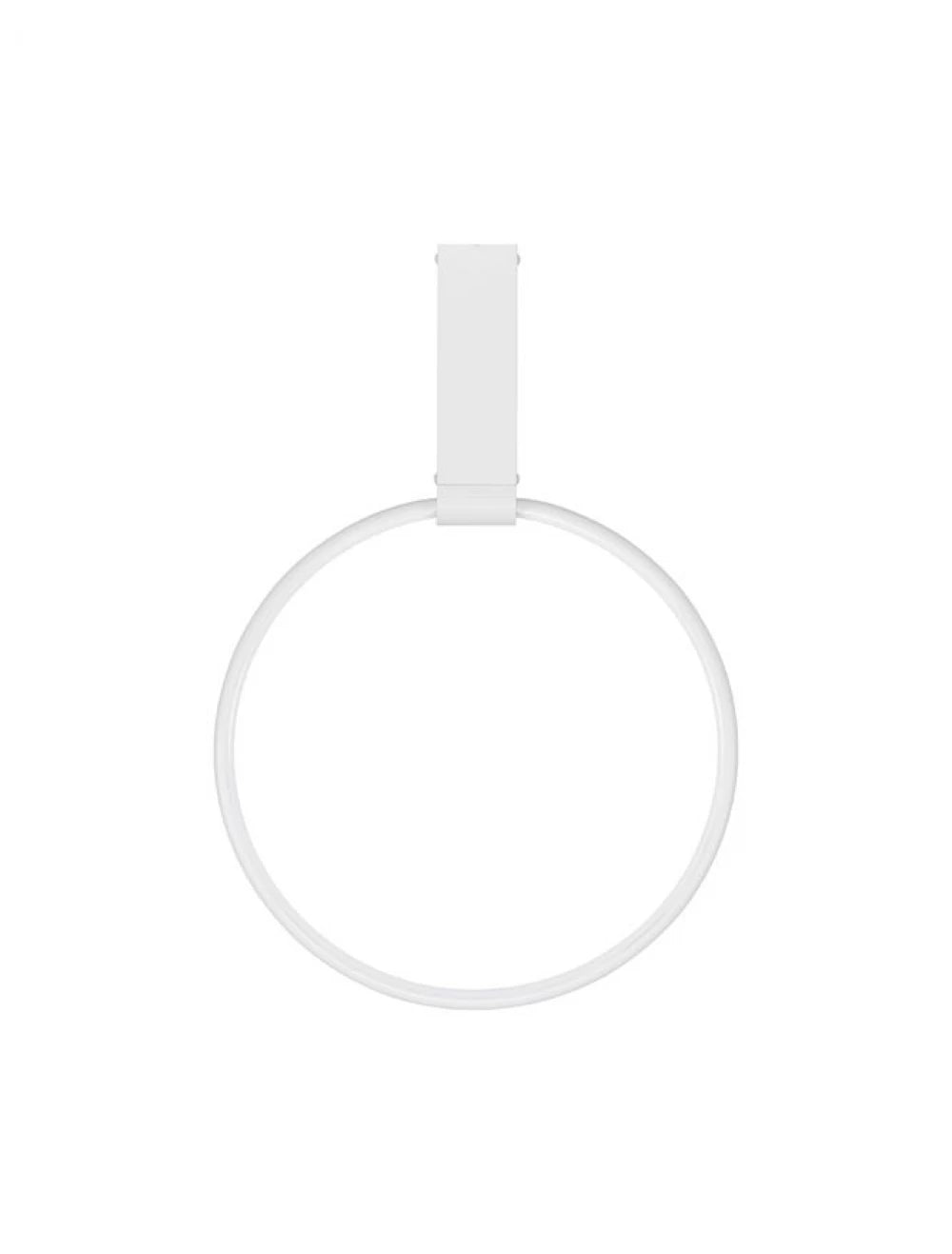 Plafoniera structura din Aluminiu Alb si abajur din Acrilic  H20xL40cm IP20 30W 1354lm 3000k GARVE