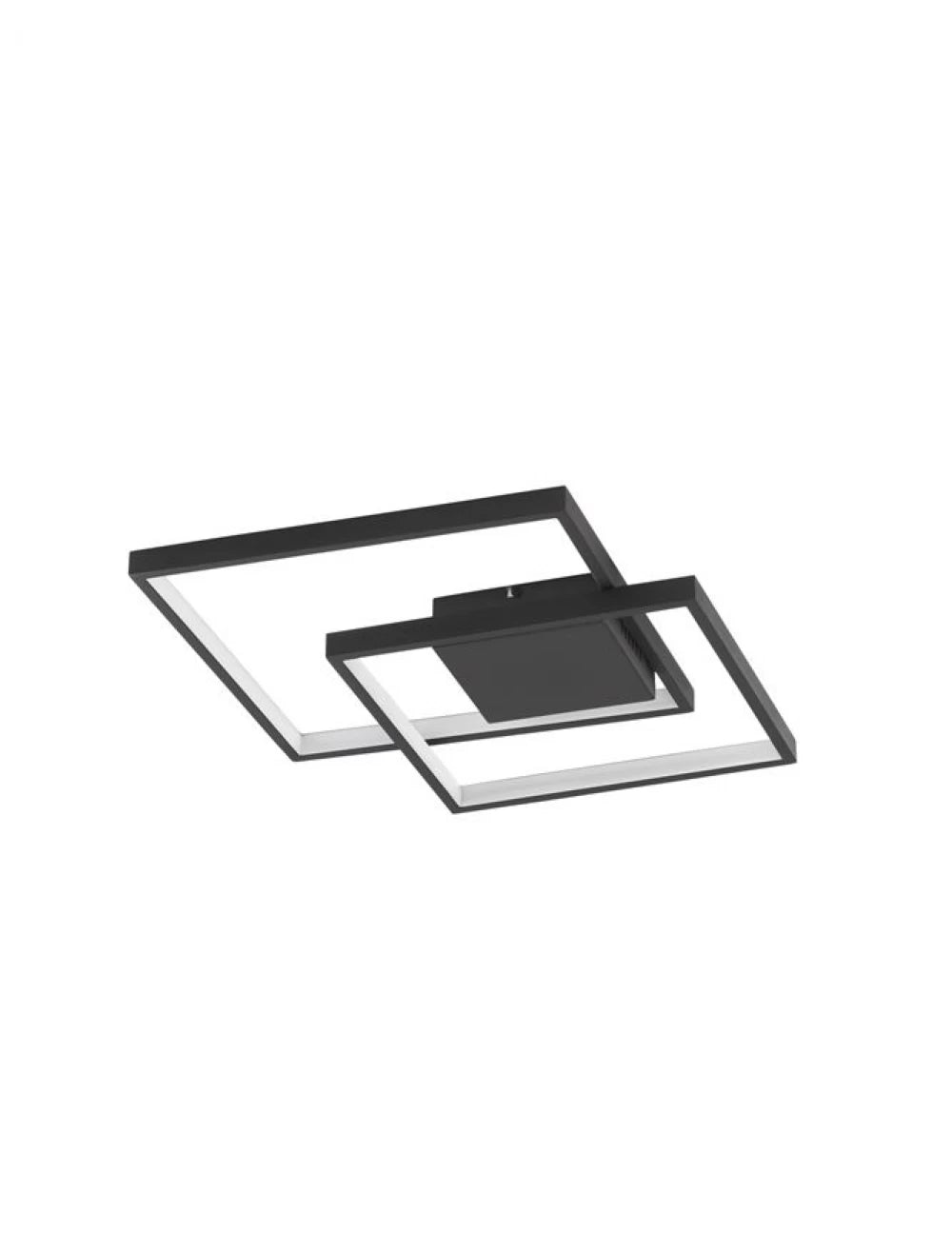 Plafoniera din Aluminiu Negru H6xL42.5cm IP20 30W 2030lm 3000k PORTO