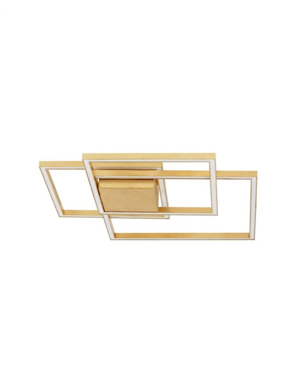 Plafoniera din Aluminiu Auriu H8.5xL56cm IP20 42W 2650lm 3000k BILBAO