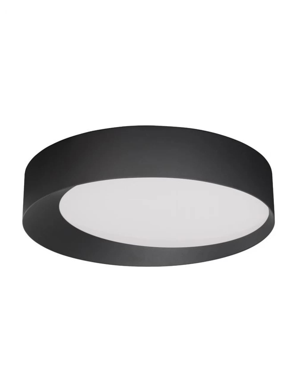 Plafoniera din Aluminiu Negru H12xL60cm IP20 60W 3600lm 3000k OBY