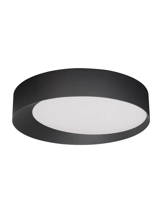 Plafoniera din Aluminiu Negru H12xL60cm IP20 60W 3600lm 3000k OBY