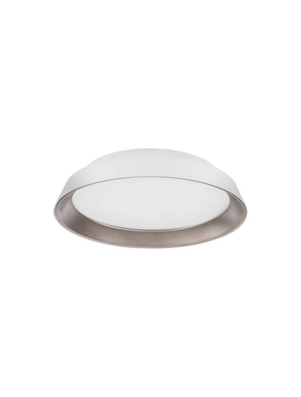 Plafoniera structura din Aluminiu Alb si abajur din Acrilic Alb H9.5xL45cm IP20 30W 1665lm 3000k VELA