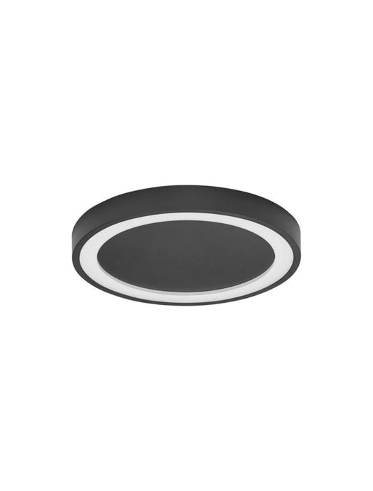 Plafoniera din Aluminiu Negru H5xL45cm IP20 30W 1590lm 3000k NODI