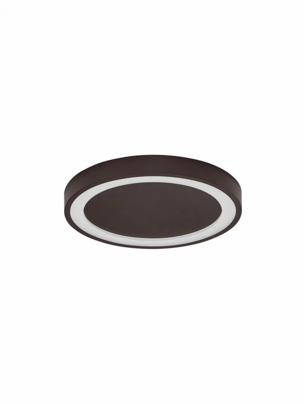 Plafoniera structura din Aluminiu Maro si abajur din Acrilic Alb H5xL45cm IP20 30W 1590lm 3000k NODI
