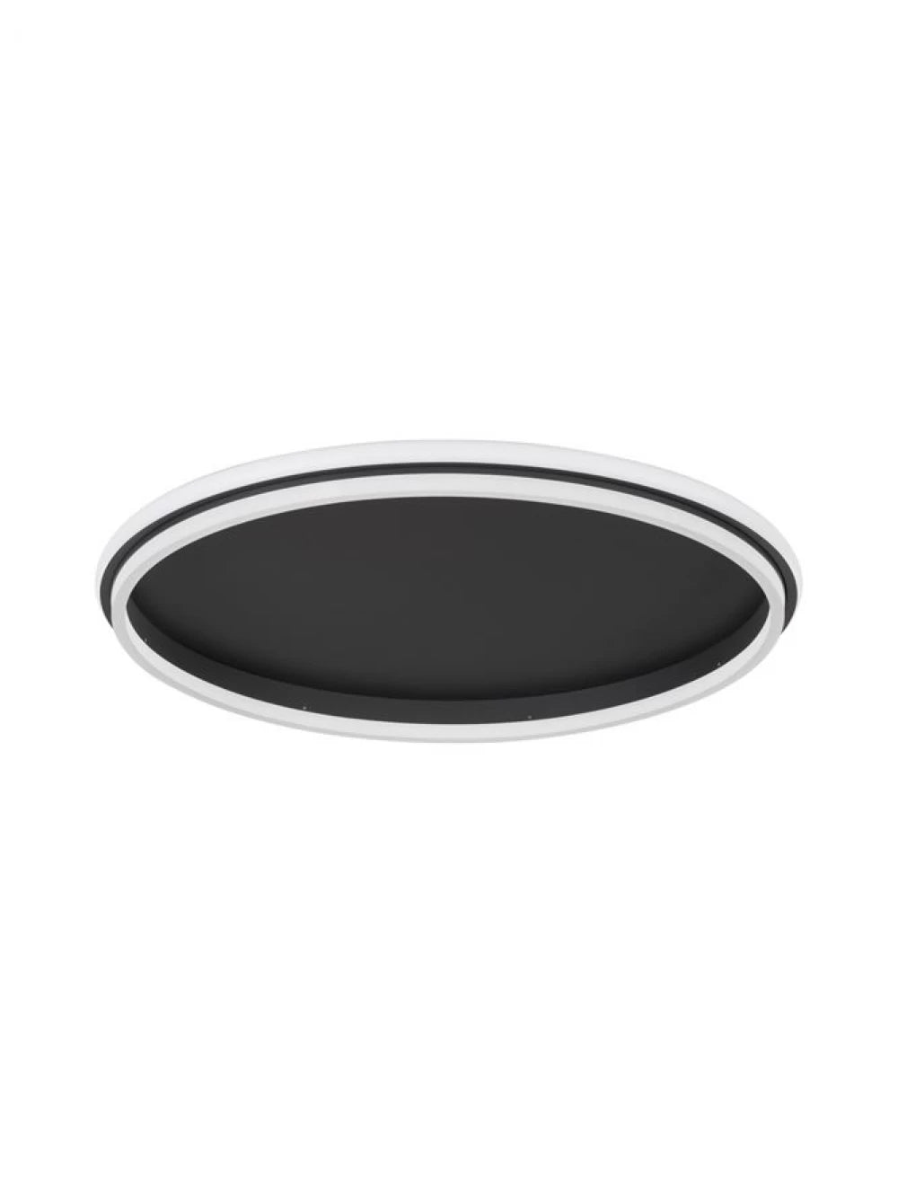 Plafoniera din Aluminiu Negru H6xL60cm IP20 52W 6339lm 3000k WILLOW