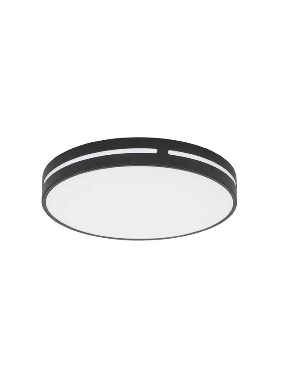 Plafoniera din Aluminiu Negru H6xL45cm IP20 30W 1825lm 3000k WHEEL