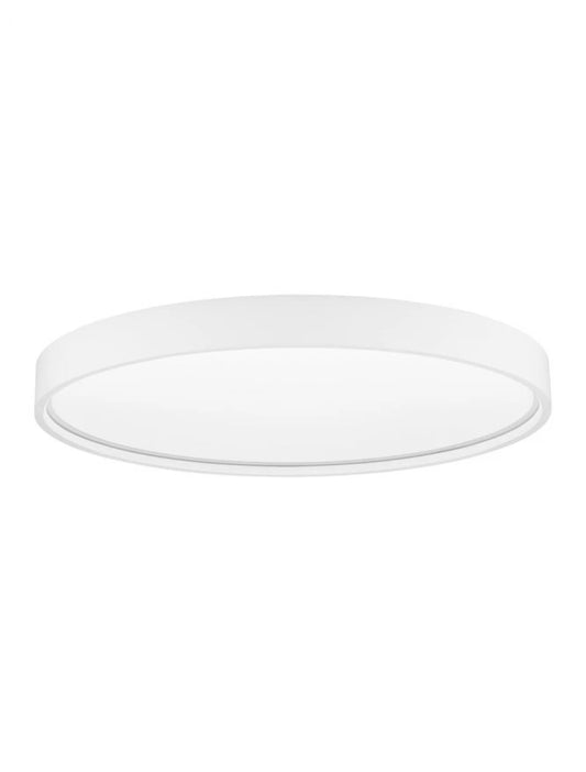 Plafoniera structura din Aluminiu Alb si abajur din Acrilic  H5xL60cm IP20 60W 4800lm 3000k OLAF