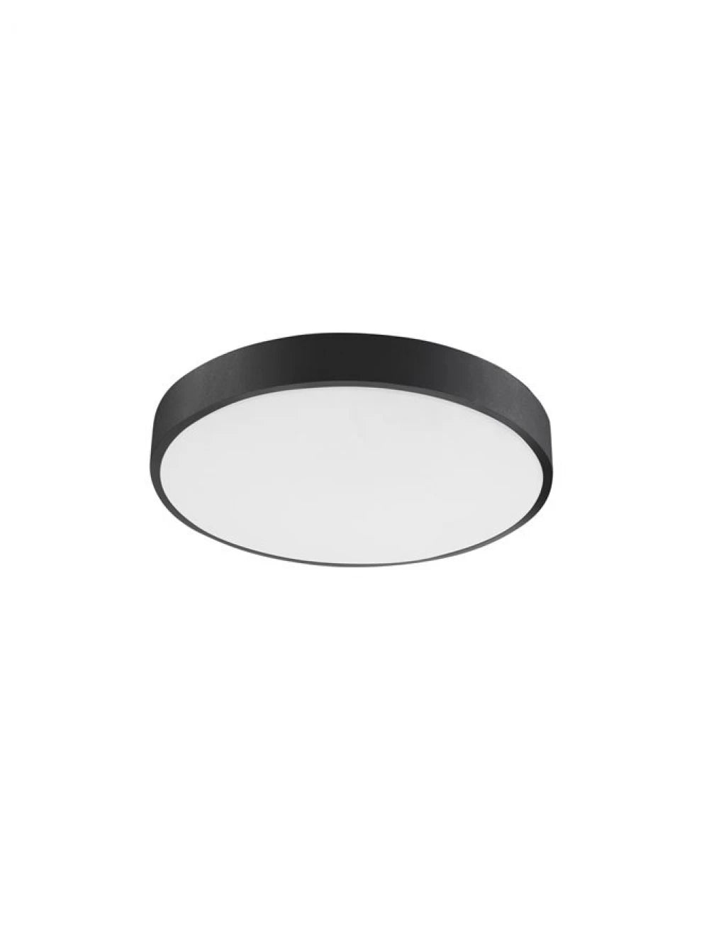 Plafoniera din Aluminiu Negru H5xL40cm IP20 24W 1380lm 3000k HADON