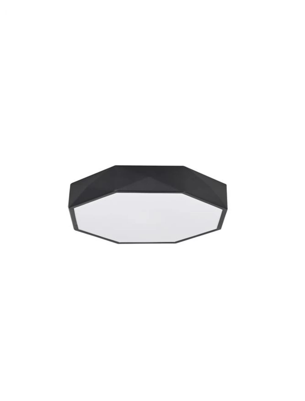Plafoniera din Aluminiu Negru H6xL40cm IP20 24W 1380lm 3000k EBEN