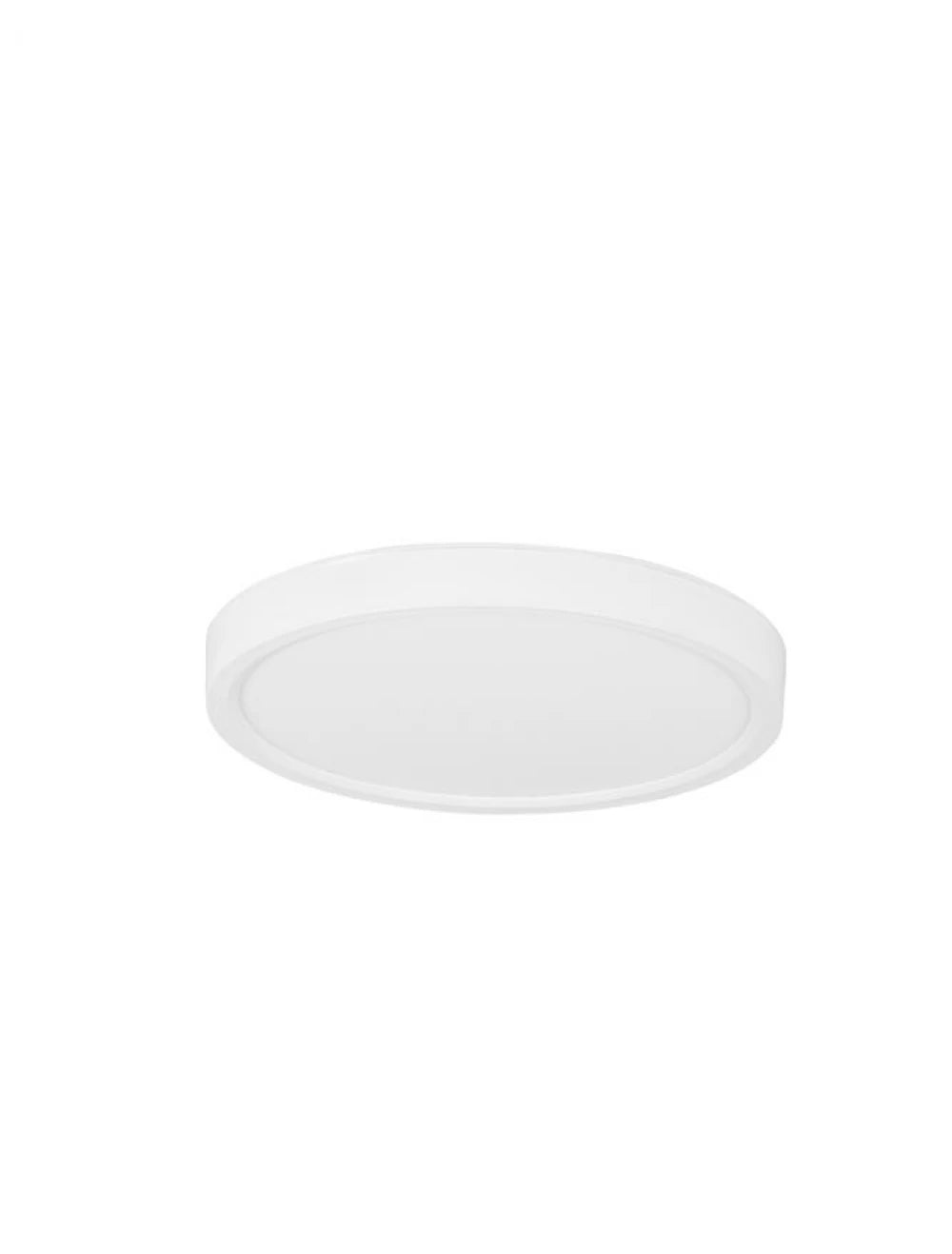 Plafoniera structura din Plastic ABS Alb si abajur din Acrilic  H2.5xL22cm IP20 18W 1800lm 3000-4000-6500k DIXIE