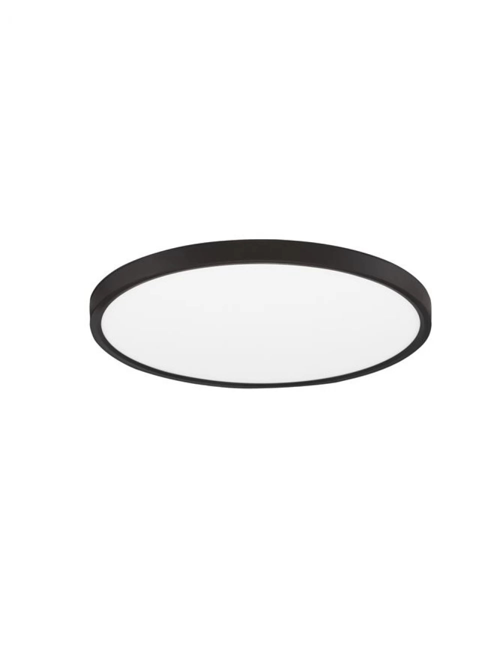 Plafoniera din Plastic ABS Negru H2.5xL40cm IP20 36W 3200lm 3000-4000-6500k DIXIE