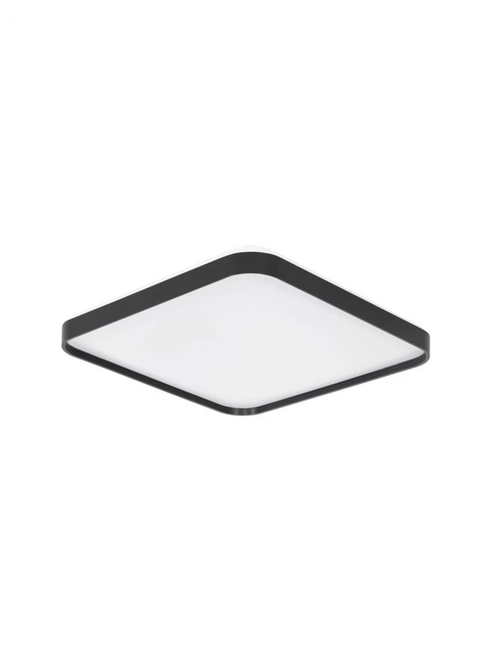 Plafoniera din Aluminiu Negru H6xL48cm IP20 30W 1800lm 3000k ATHOS