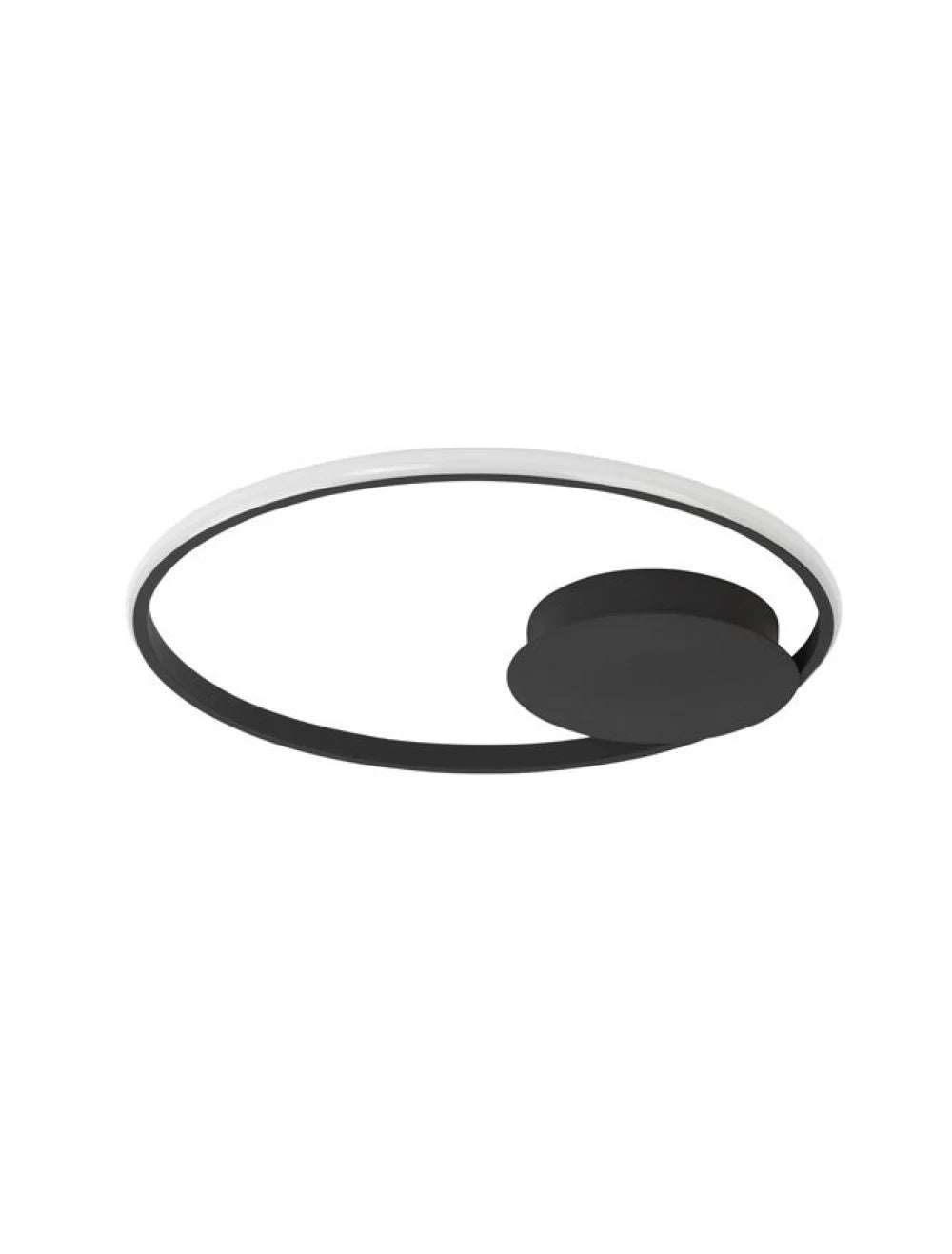 Plafoniera din Aluminiu Negru H5xL50cm IP20 32W 2320lm 3000k FULINE