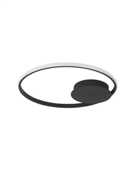 Plafoniera din Aluminiu Negru H5xL50cm IP20 32W 2320lm 3000k FULINE