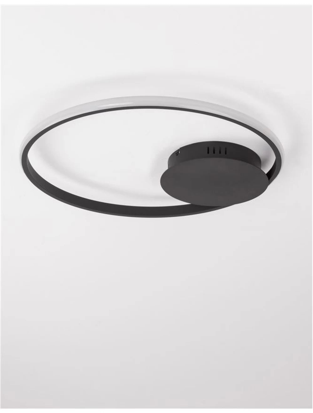 Plafoniera din Aluminiu Negru H5xL50cm IP20 32W 2320lm 3000k FULINE