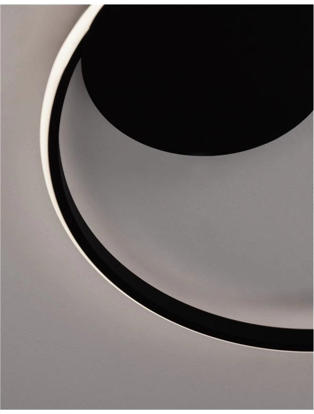 Plafoniera din Aluminiu Negru H5xL50cm IP20 32W 2320lm 3000k FULINE