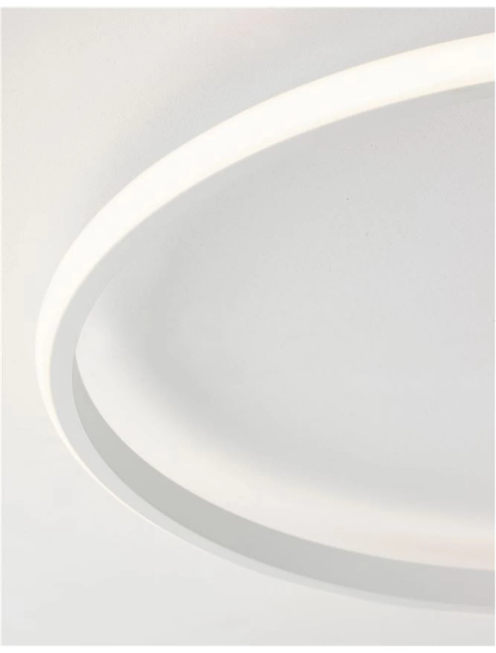 Plafoniera structura din Aluminiu Alb si abajur din Acrilic  H5xL50cm IP20 32W 2320lm 3000k FULINE