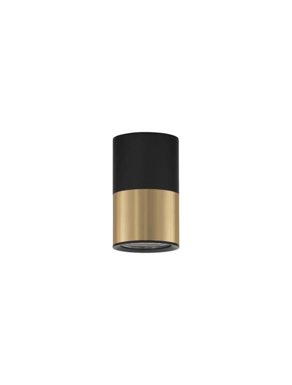 Spot aplicat din Aluminiu Negru/Auriu H10xL6cm IP20 PICTO