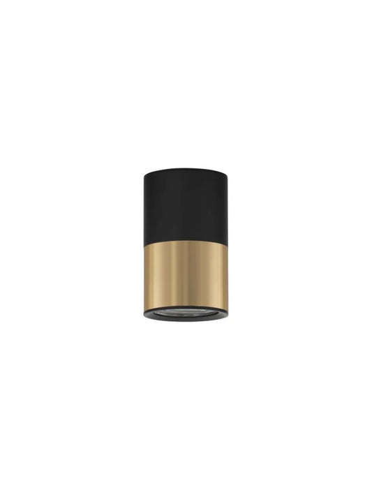 Spot aplicat din Aluminiu Negru/Auriu H10xL6cm IP20 PICTO