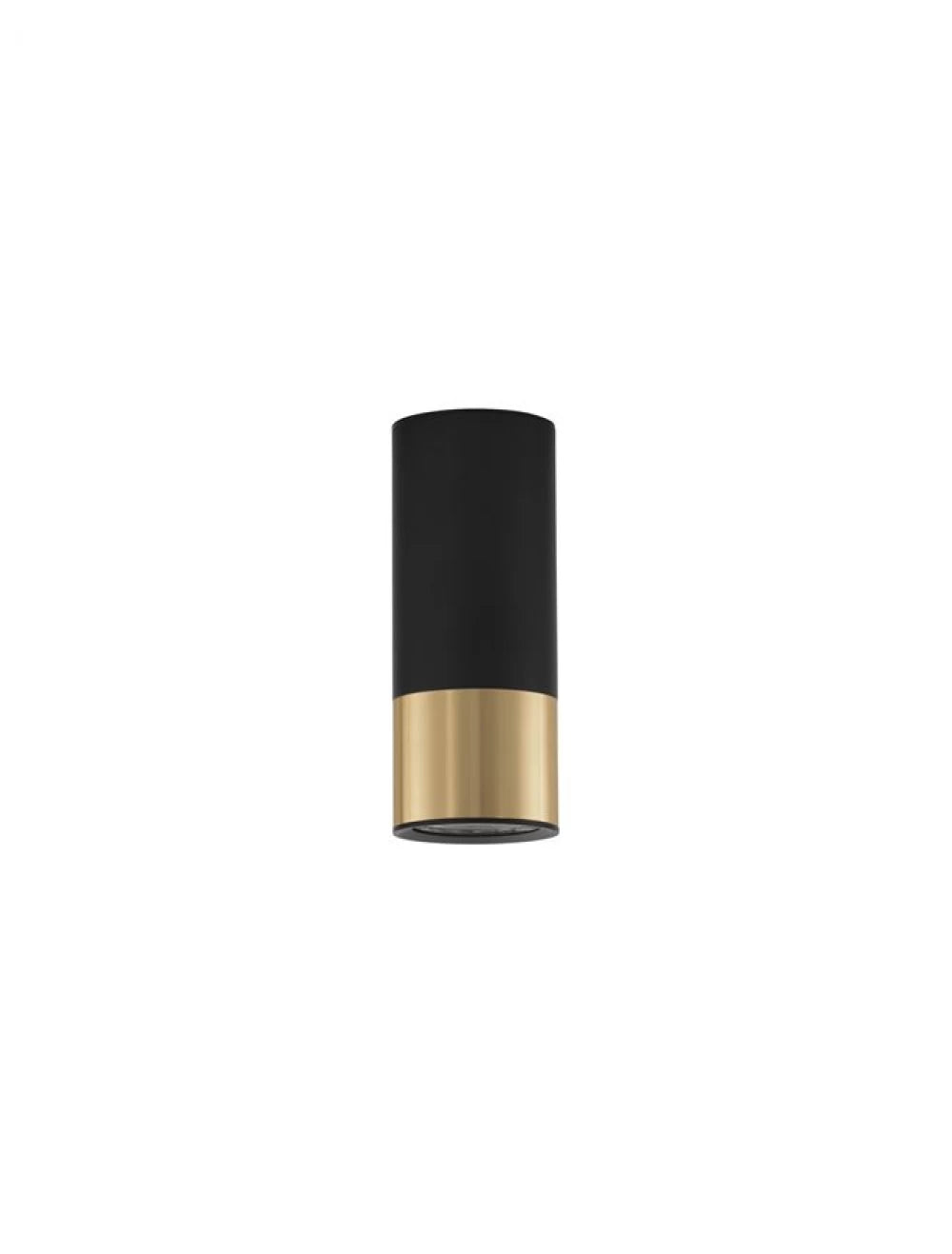 Spot aplicat din Aluminiu Negru/Auriu H15xL6cm IP20 PICTO