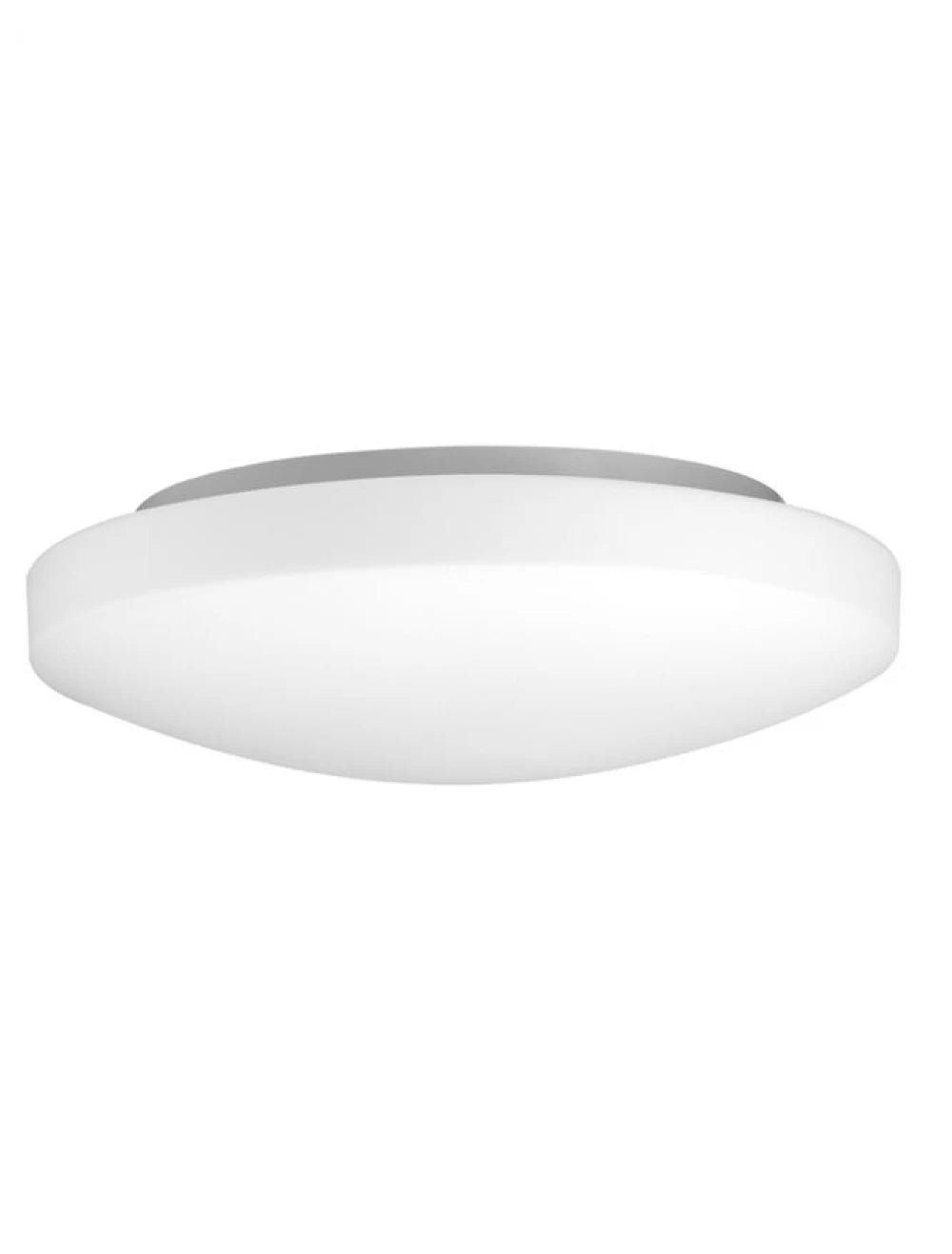 Plafoniera structura din Metal Alb si abajur din Sticla Alb H7xL26cm IP20 IVI