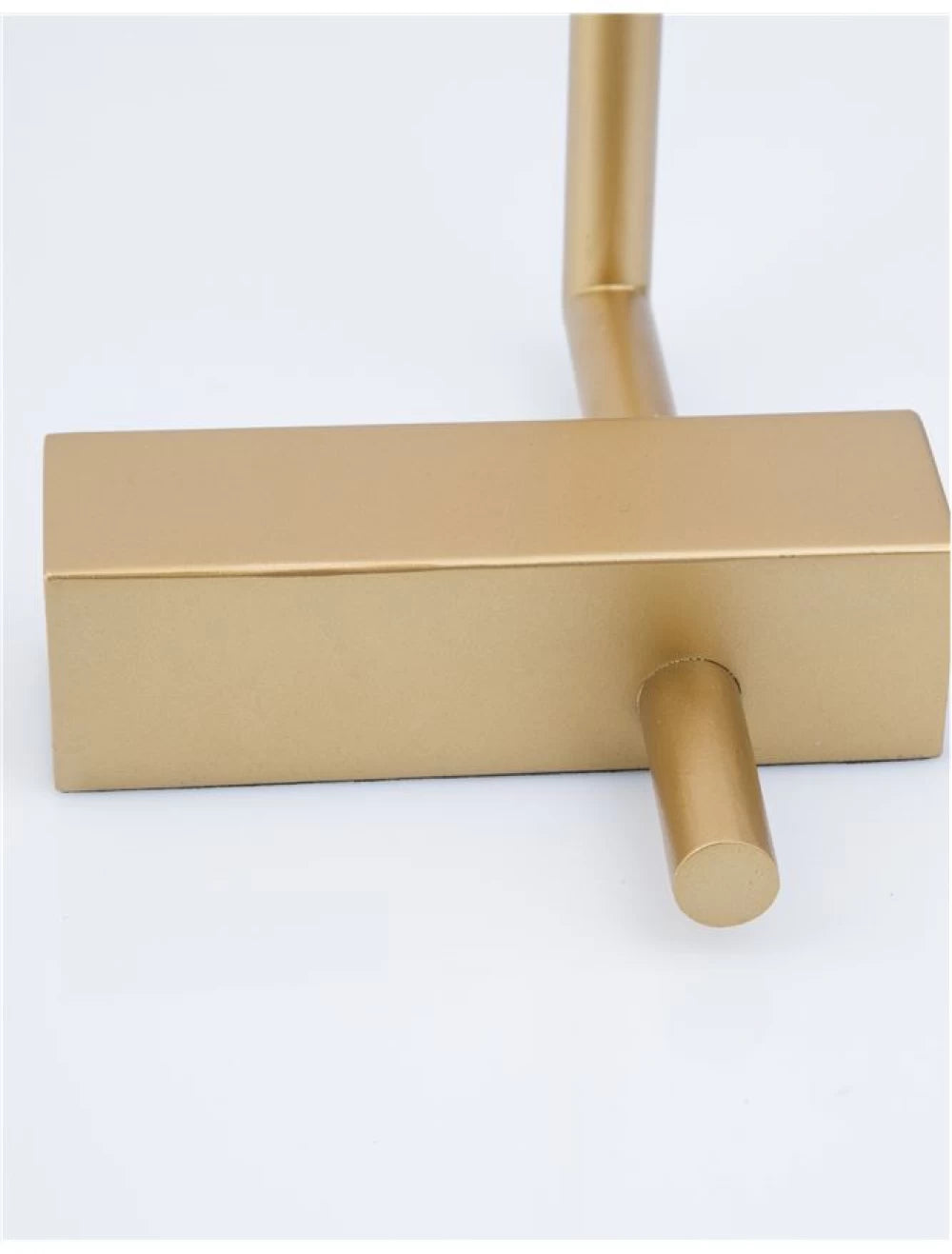 Veioza structura din Metal Auriu si abajur din Acrilic Alb H40xL36.5cm IP20 5W 377lm 3000k RACCIO