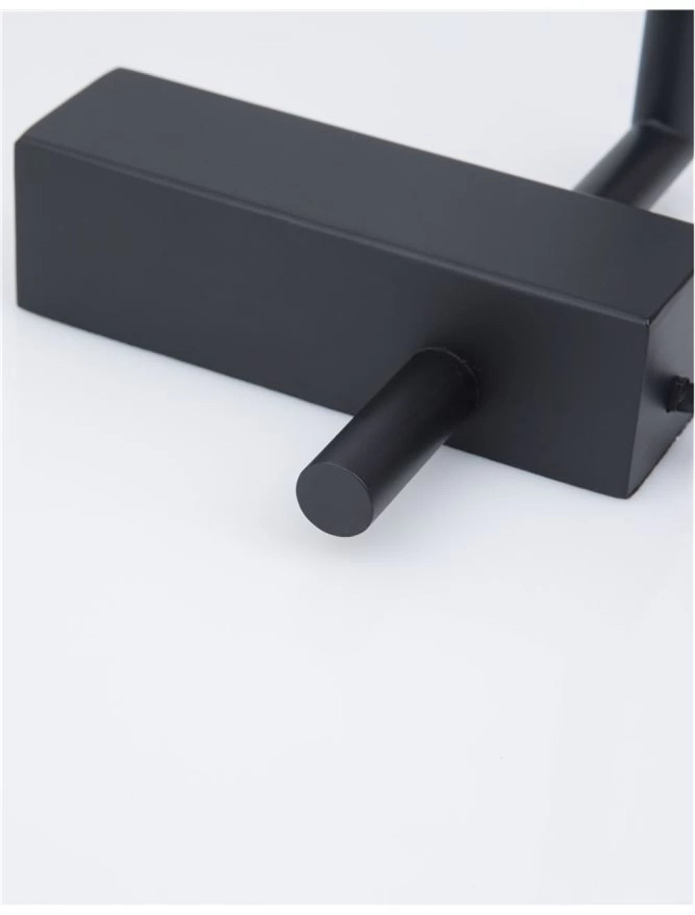 Veioza structura din Metal Negru si abajur din Acrilic Alb H40xL38.5cm IP20 5W 377lm 3000k RACCIO