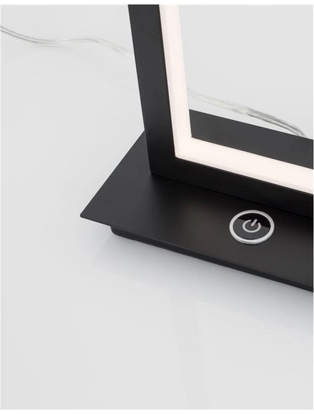 Veioza din Aluminiu Negru H36xL17.5cm IP20 11W 699lm 3000k WENNA