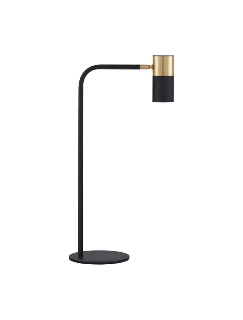 Veioza din Aluminiu Negru/Auriu H55xL16cm IP20 PONGO