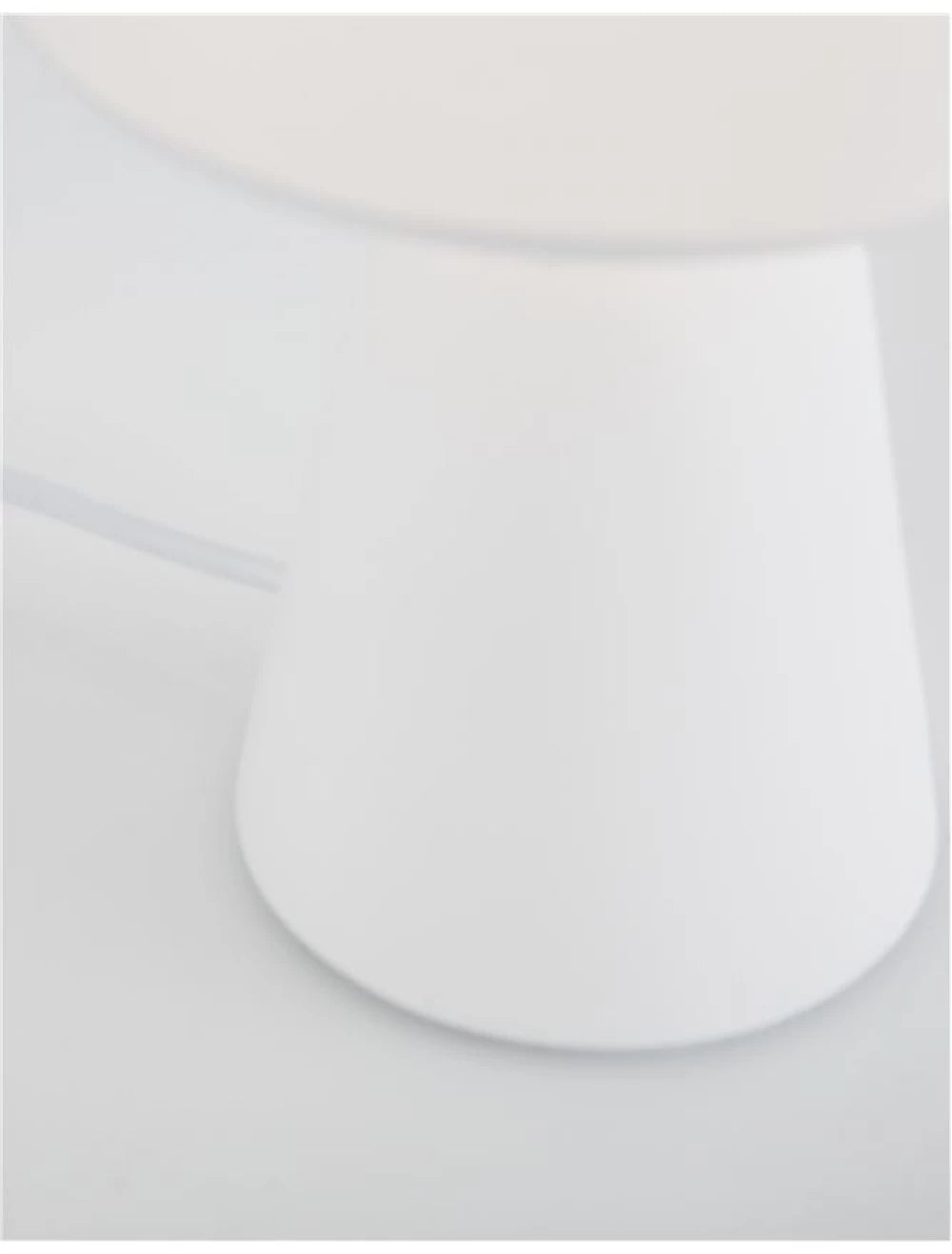 Veioza structura din Beton Alb si abajur din Textil Alb H22.5xL12cm IP20 ZERO