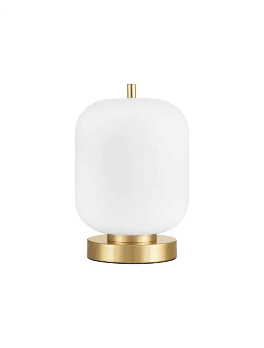 Veioza structura din Metal Auriu si abajur din Sticla Alb H25xL16.5cm IP20 LATO