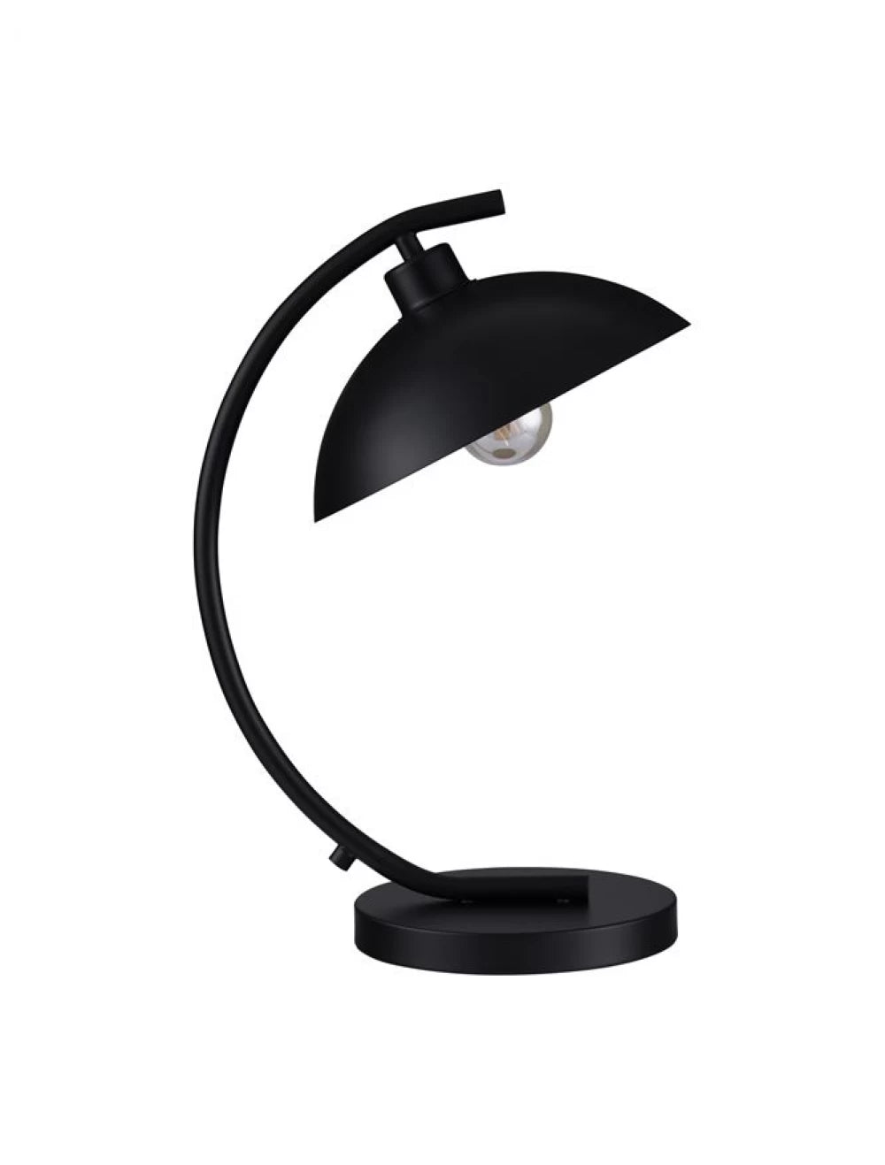 Veioza din Metal Negru/Auriu H40xL27cm IP20 MIRBA