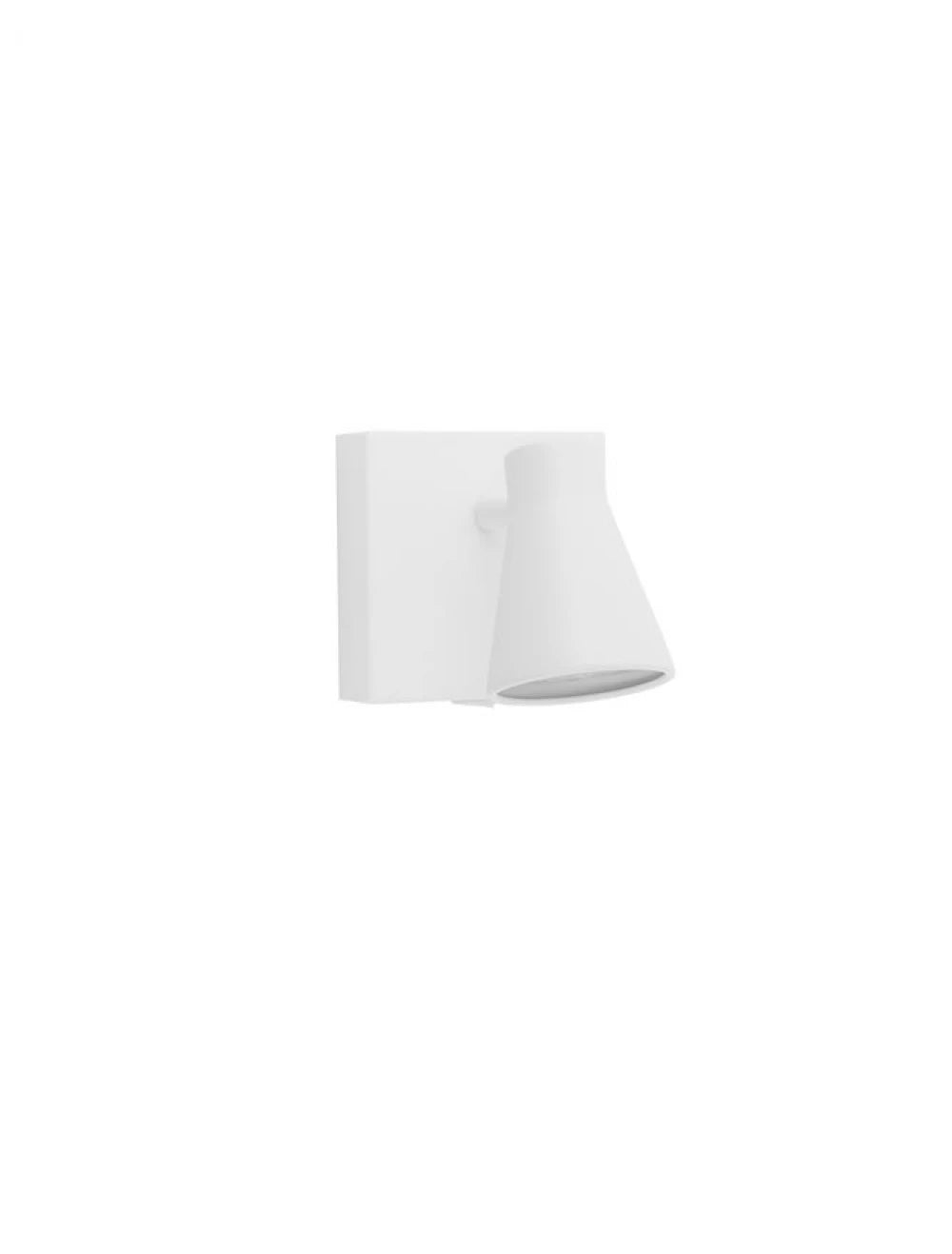 Aplica de perete din Metal Alb H10xL10cm IP20 DUBLIN