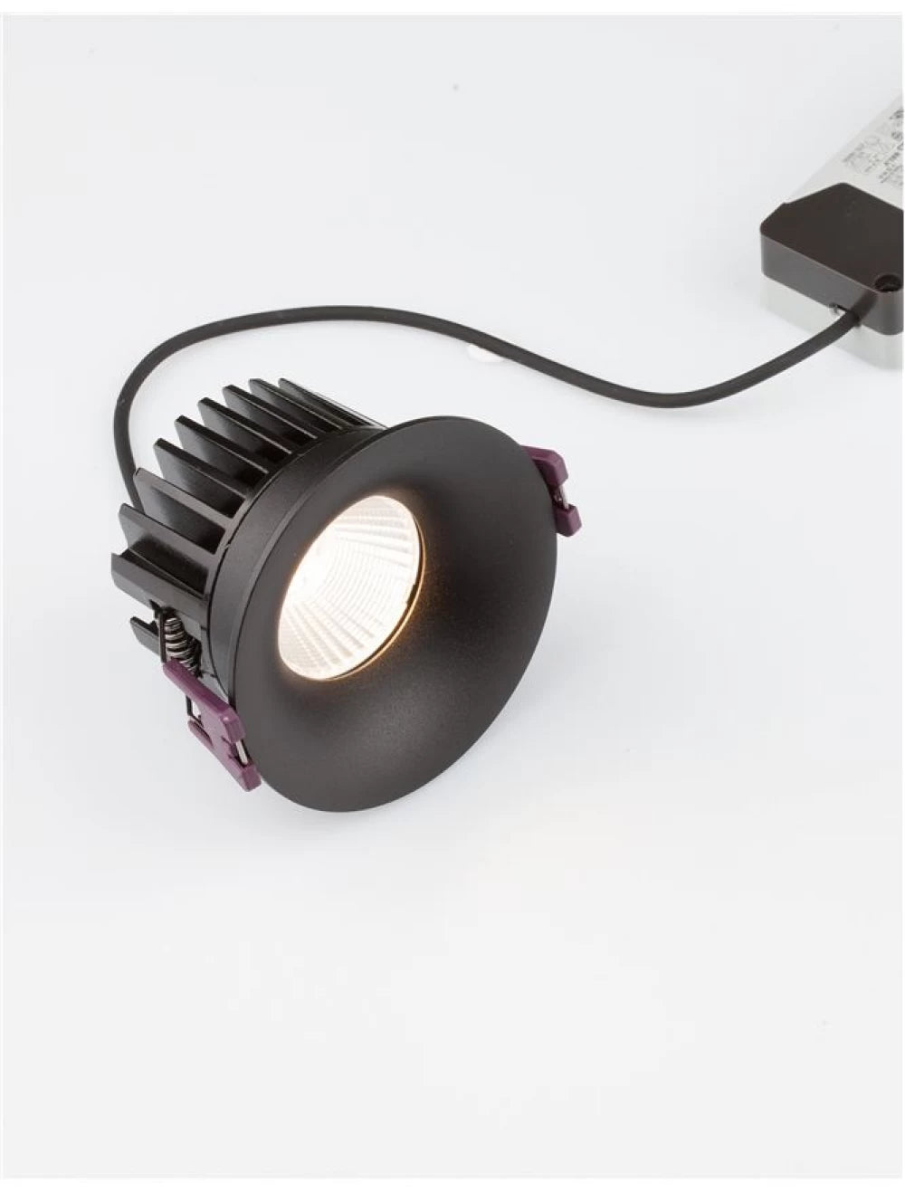 Spot incastrat din Aluminiu Negru H5.4xL8.5cm IP65 12W 720lm 3000k BLADE