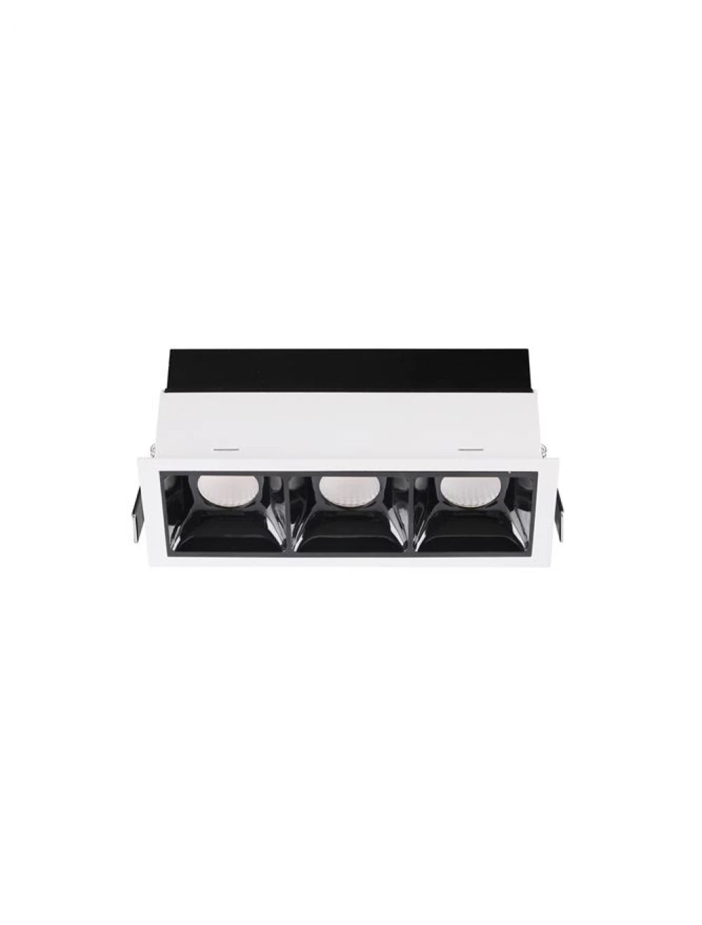 Spot incastrat din Aluminiu Alb/Negru H6.8xL15.5cm IP20 21W 1545lm 3000k SOREL