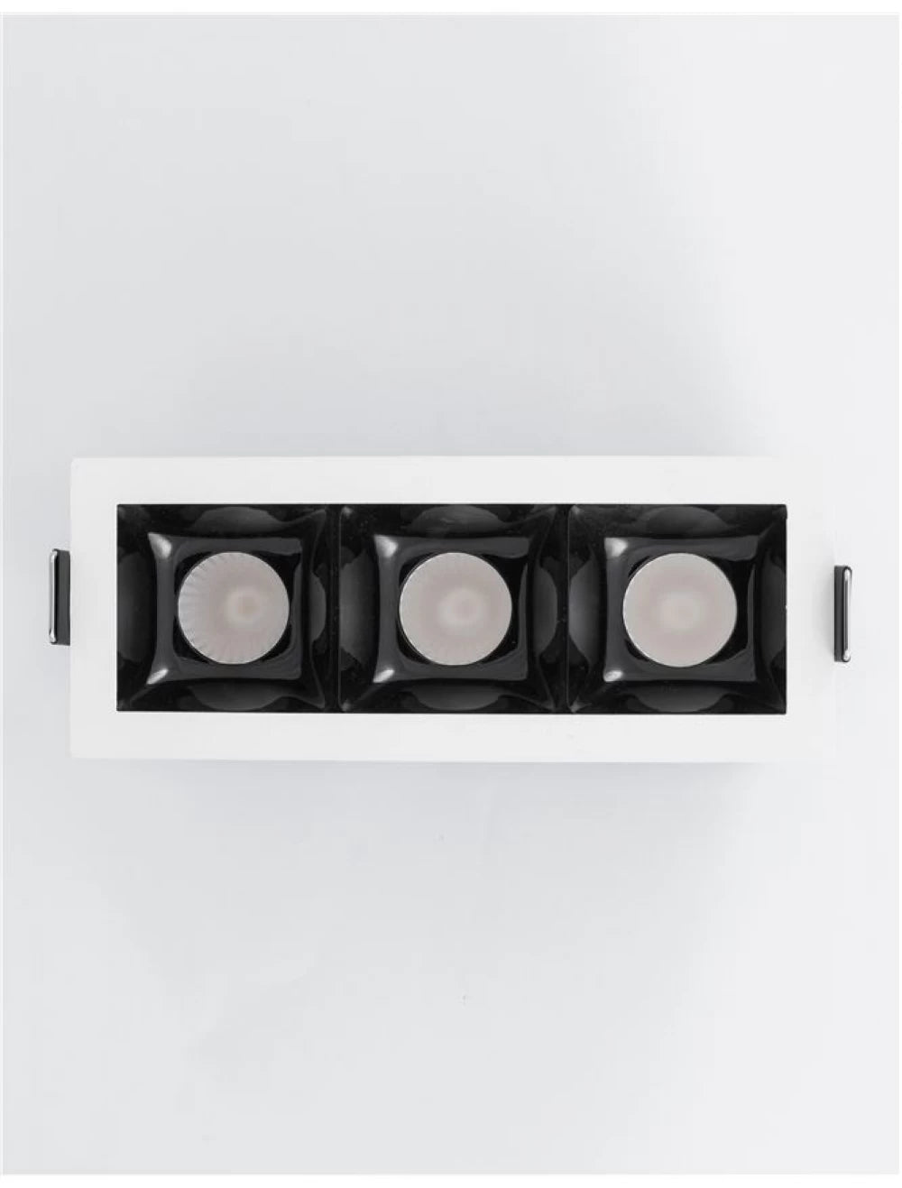 Spot incastrat din Aluminiu Alb/Negru H6.8xL15.5cm IP20 21W 1545lm 3000k SOREL