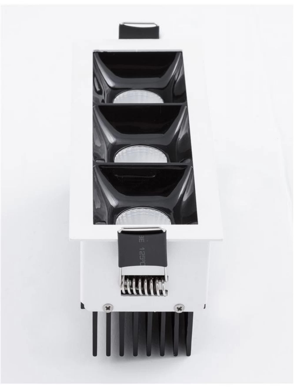 Spot incastrat din Aluminiu Alb/Negru H6.8xL15.5cm IP20 21W 1545lm 3000k SOREL