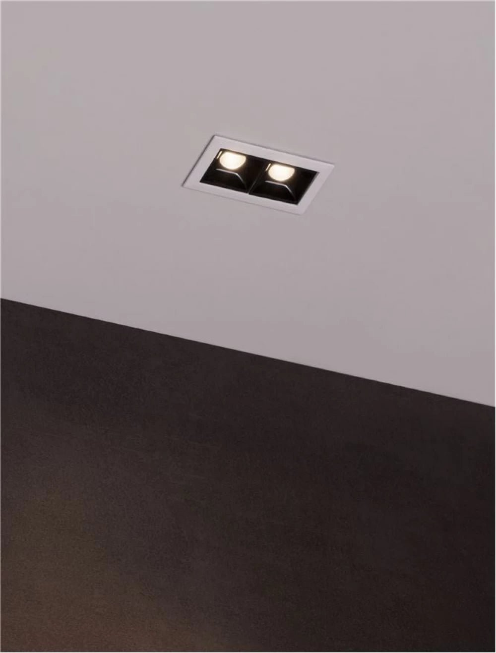 Spot incastrat din Aluminiu Alb H4.9xL7.1cm IP20 5W 331lm 3000k AKIRA