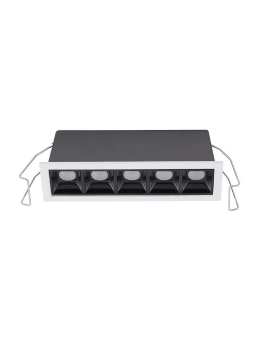 Spot incastrat din Aluminiu Alb H4.9xL14.7cm IP20 11W 743lm 3000k AKIRA