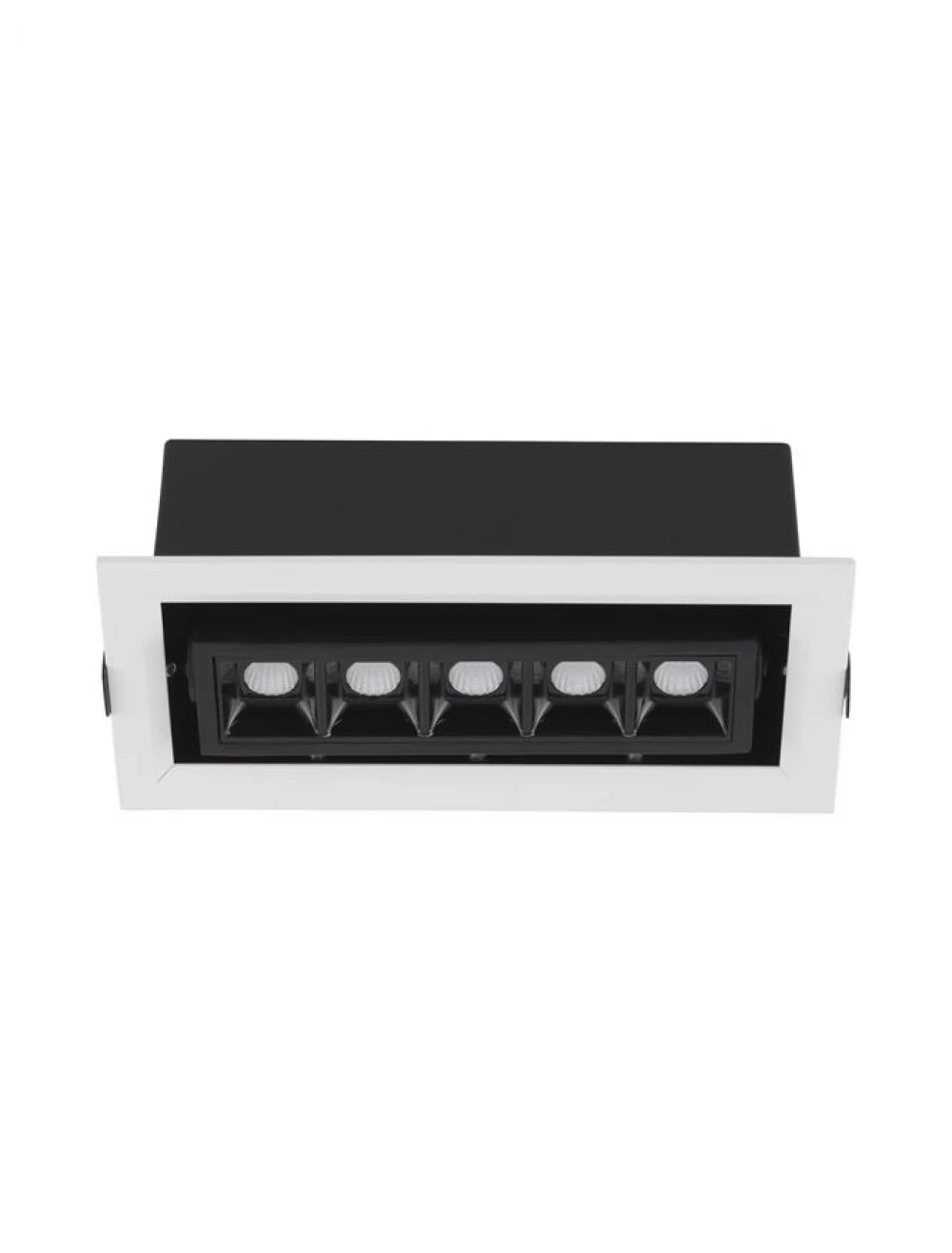 Spot incastrat din Aluminiu Negru H8.8xL19cm IP20 8W 710lm 3000k CANTIA