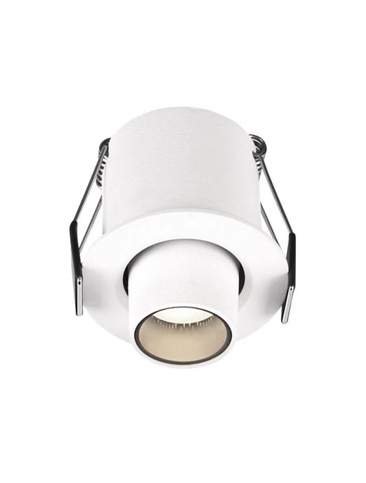 Spot incastrat din Aluminiu Alb H6.8xL5.2cm IP20 3W 270lm 3000k DESERT