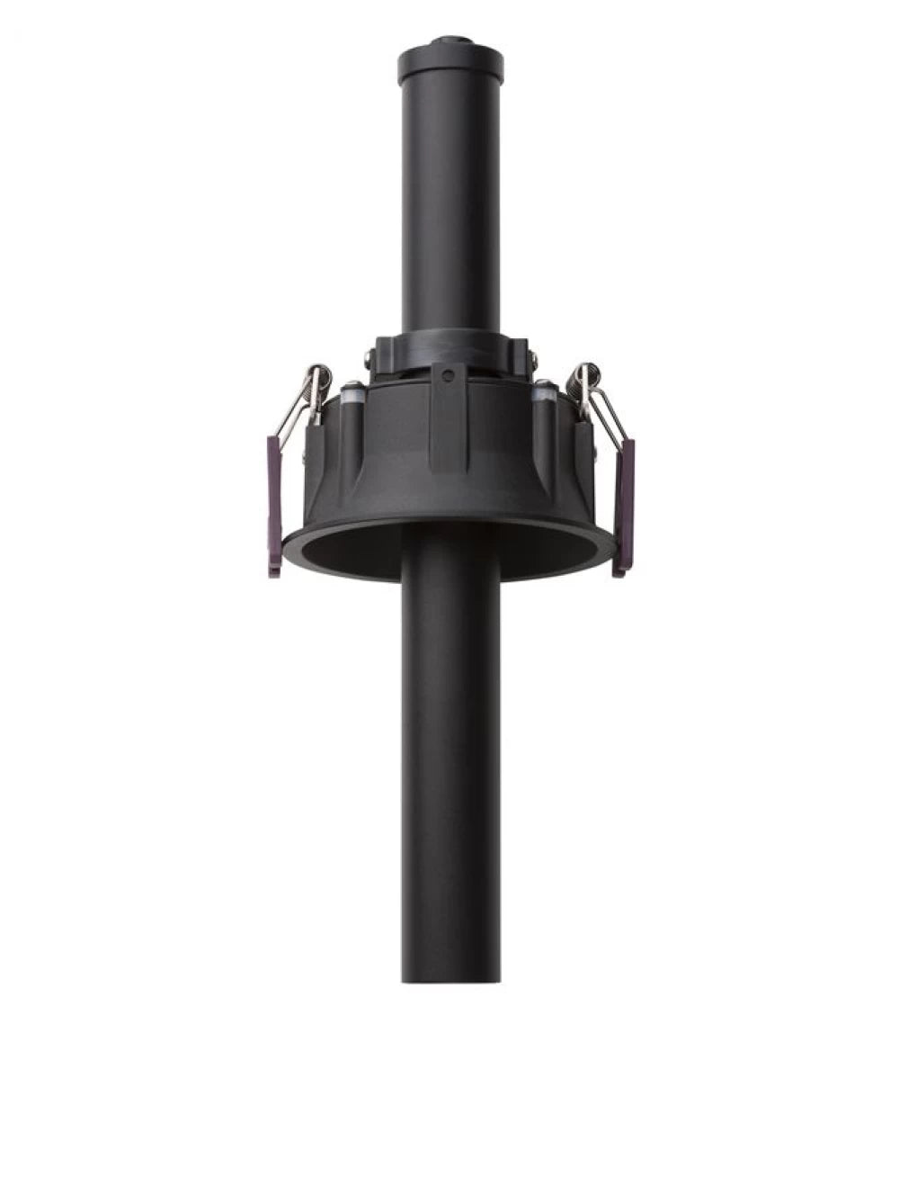 Spot incastrat din Aluminiu Negru H25xL2.6cm IP20 6W 740lm 3000k ZETAN