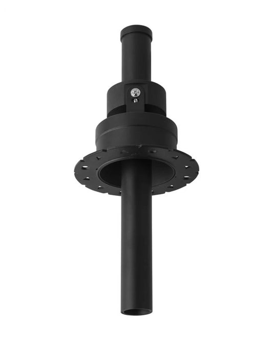 Spot incastrat din Aluminiu Negru H25xL2.6cm IP20 6W 740lm 3000k OVO