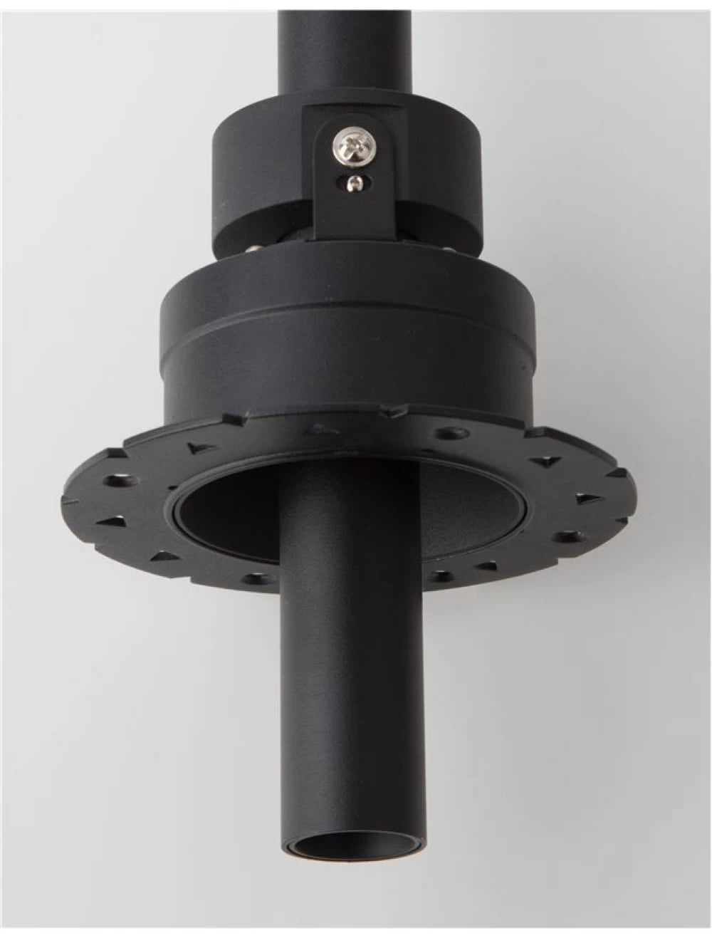 Spot incastrat din Aluminiu Negru H25xL2.6cm IP20 6W 740lm 3000k OVO