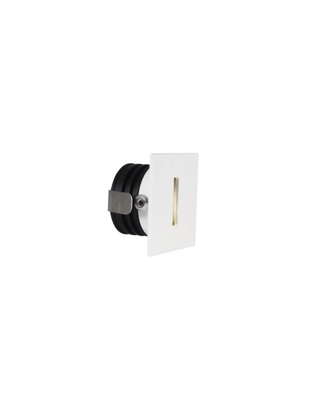 Spot incastrat din Aluminiu Alb H3.7xL3.7cm IP54 1W 70lm 3000k PASSAGGIO