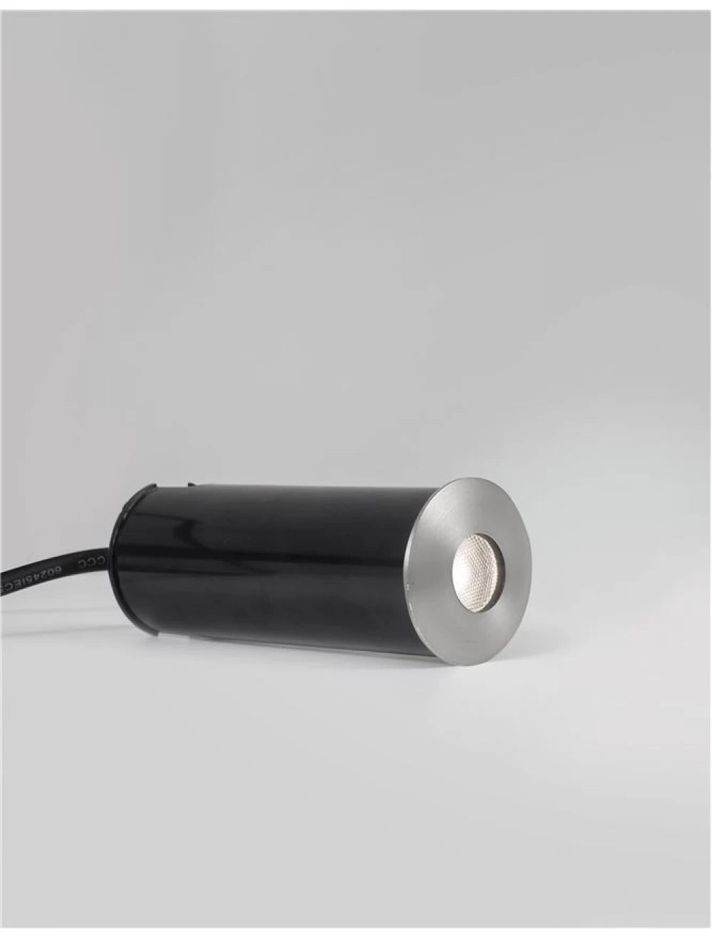 Spot incastrat pentru scari din Aluminiu Argintiu H5.3xL3.7cm IP67 1W 60lm 3000k BANG