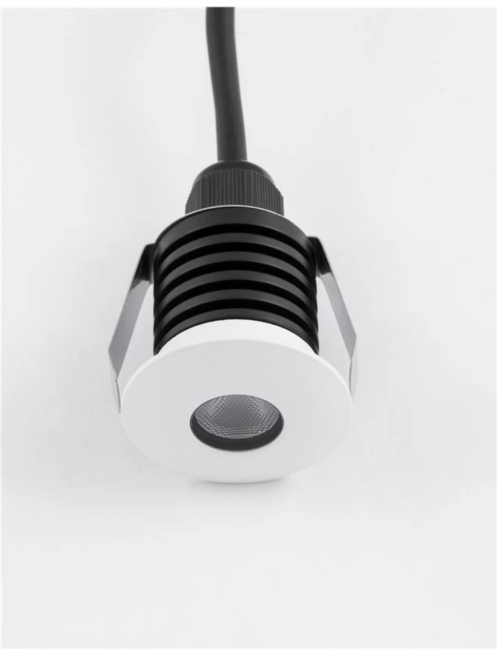 Spot incastrat pentru scari din Aluminiu Alb H5.3xL3.7cm IP67 1W 60lm 3000k BANG