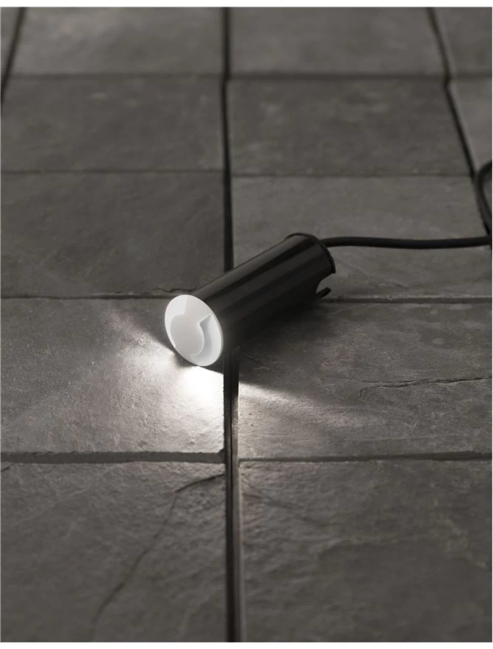 Spot incastrat pentru scari din Aluminiu Alb H5.3xL3.7cm IP67 1W 60lm 3000k BANG