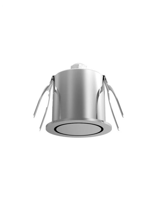 Spot incastrat pentru scari din Aluminiu Argintiu H4.3xL4.4cm IP20 2.5W 700lm 3000k NATAL