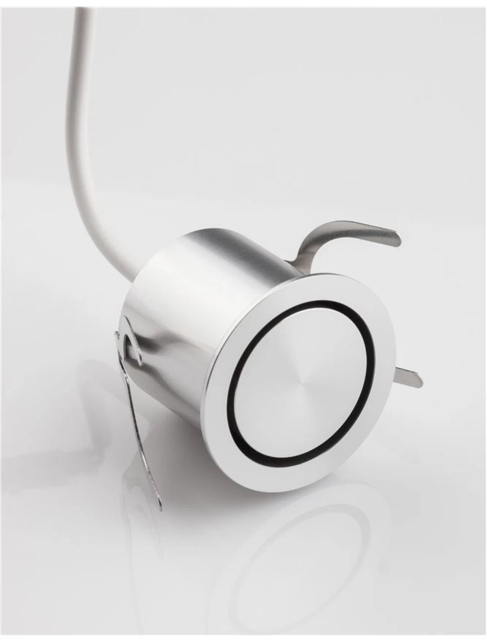 Spot incastrat pentru scari din Aluminiu Argintiu H4.3xL4.4cm IP20 2.5W 700lm 3000k NATAL